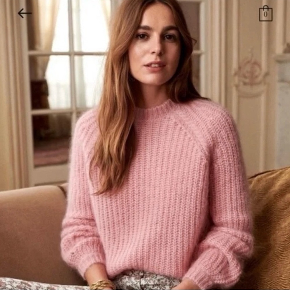 Sézane Dwee Sweater Pink S